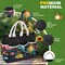 22Pcs Gardening Tools Set for Women Heavy Duty Garden Hand Tool Kit Garden Gifts for Mothers Day Mom Beginner Gardening Accessories with Tote Bag/Shovel/Repotting Mat/Plant Labels/Gloves-Black